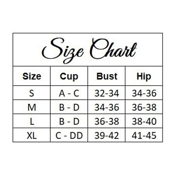 Candy ♡ Cleavage Wired Push-Up Bikini L - Picture 5 of 5